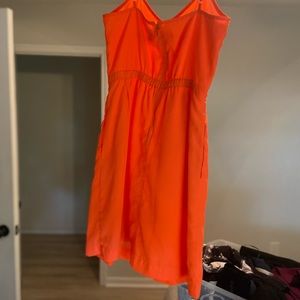 Jcrew orange mini recruitment/graduation dress